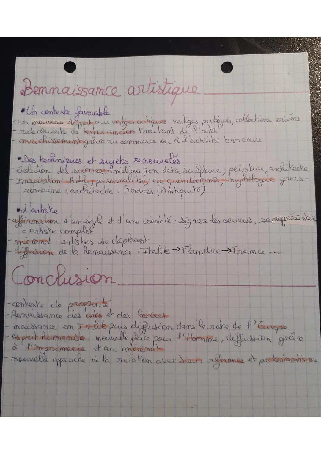 La Remmaissance
Histoire
les mutations clea
'I'Europe XVe / XVI s
Définitions
HUMANISME: mouvement are the ctuel des XV-XVI es caractérisé p