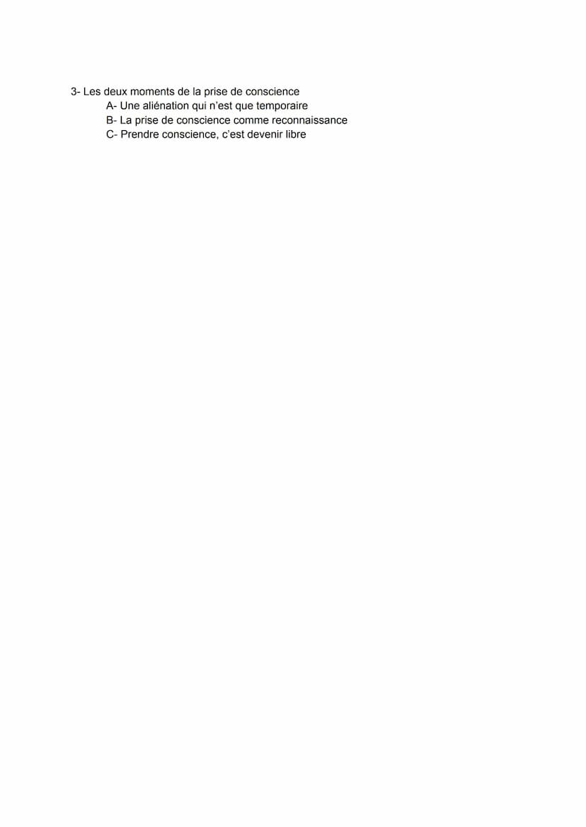 Conscience
-du latin: "cum scientia" = avec savoir
- la capacité du sujet à se représenter le monde et lui-même
1- La conscience comme sourc