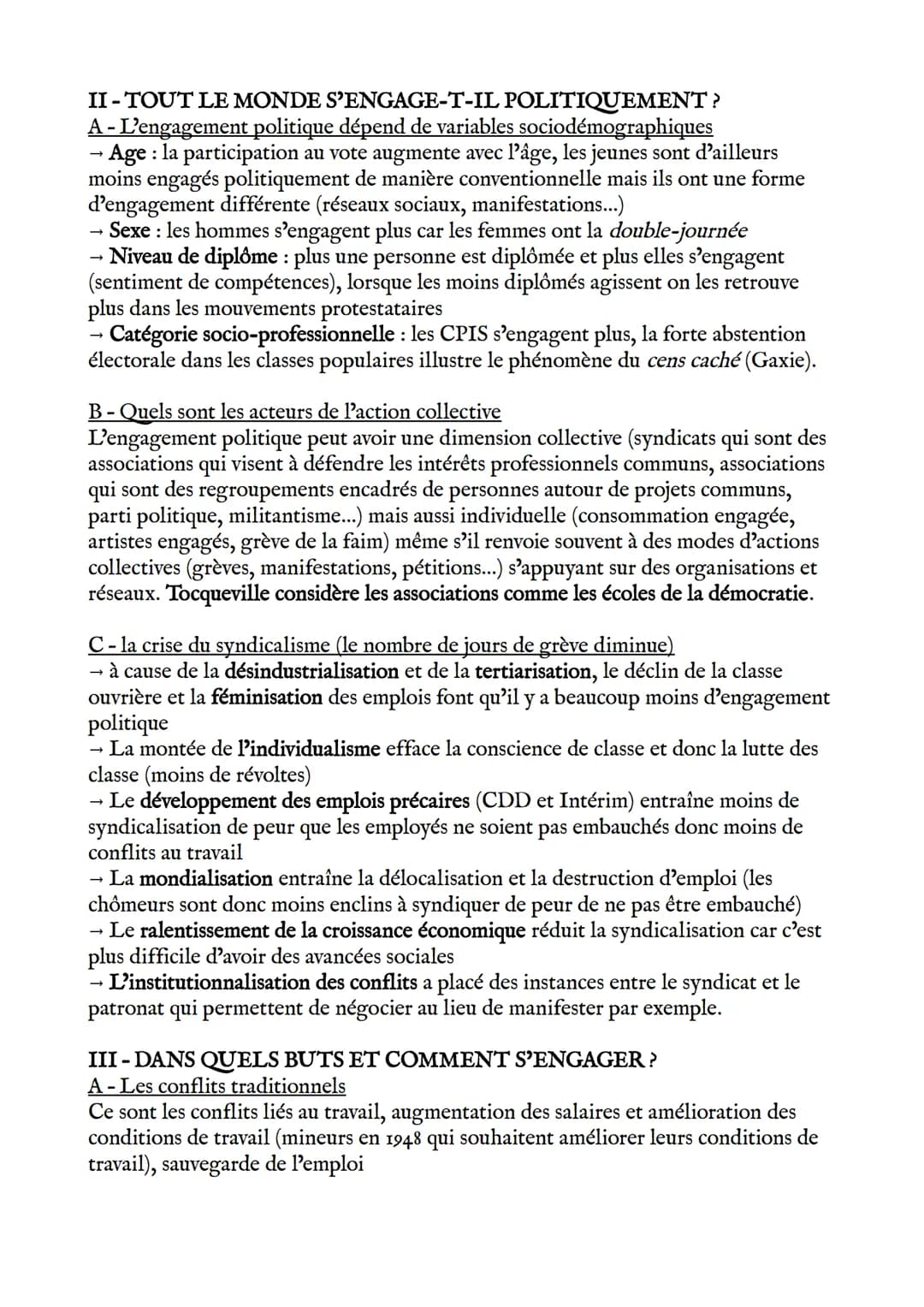 ENGAGEMENT POLITIQUE DANS LES SOCIÉTÉS DÉMOCRATIQUES
Concepts
<<
Répertoires d'action collective - Charles Tilly « mode d'action collective 