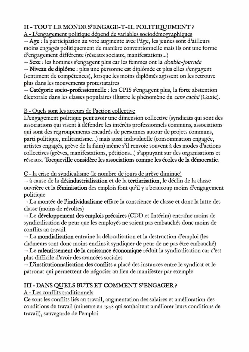 ENGAGEMENT POLITIQUE DANS LES SOCIÉTÉS DÉMOCRATIQUES
Concepts
<<
Répertoires d'action collective - Charles Tilly « mode d'action collective 