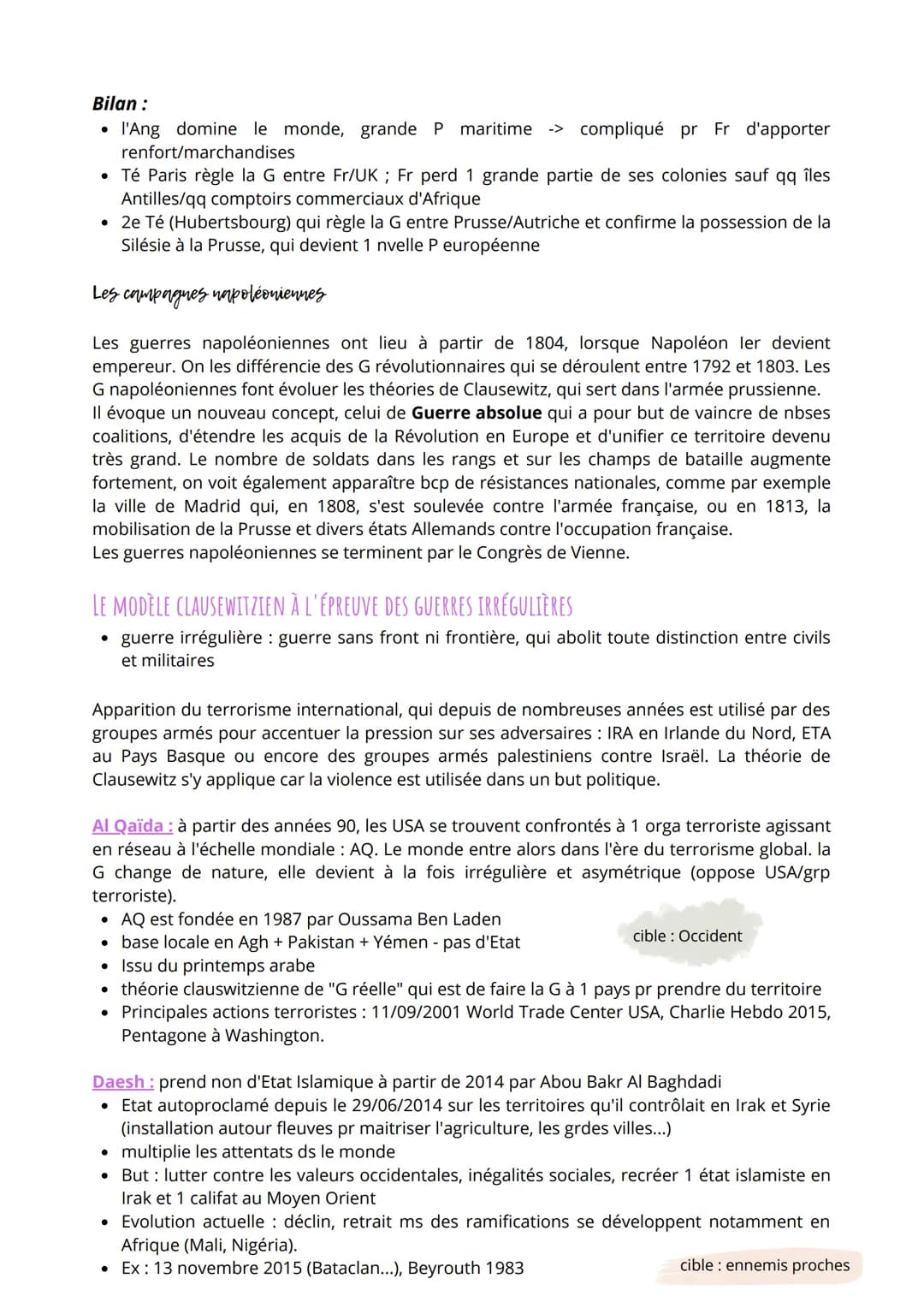 HGGSP thème 1 : Faire la guerre, faire la paix : conflits et résolutions.
INTRODUCTION
Traditionnellement, la guerre est définie comme une s