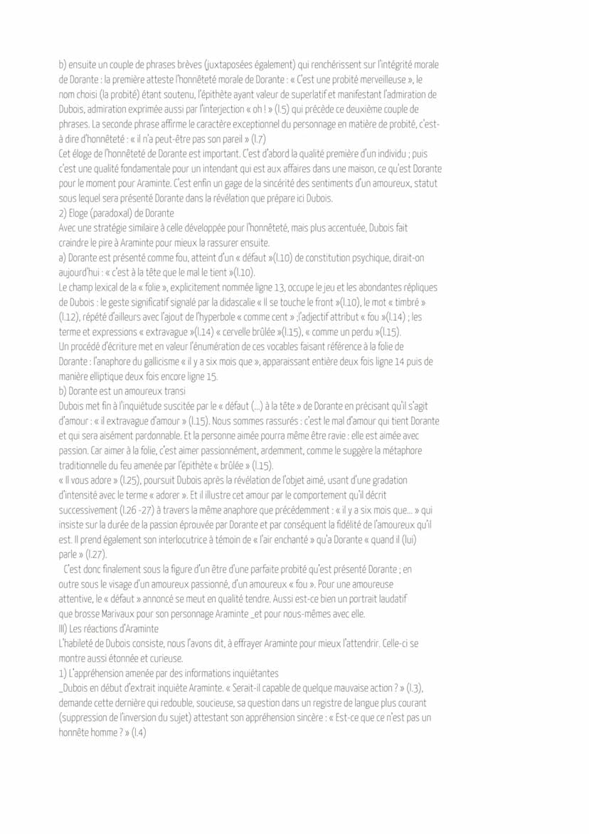 Extrait nᵒ
LES FAUSSES CONFIDENCES. 1737
Acte 1, scène 14
Le confidence du Valet
Introduction
Cet extrait de la scène XIV de l'Acte I de Les