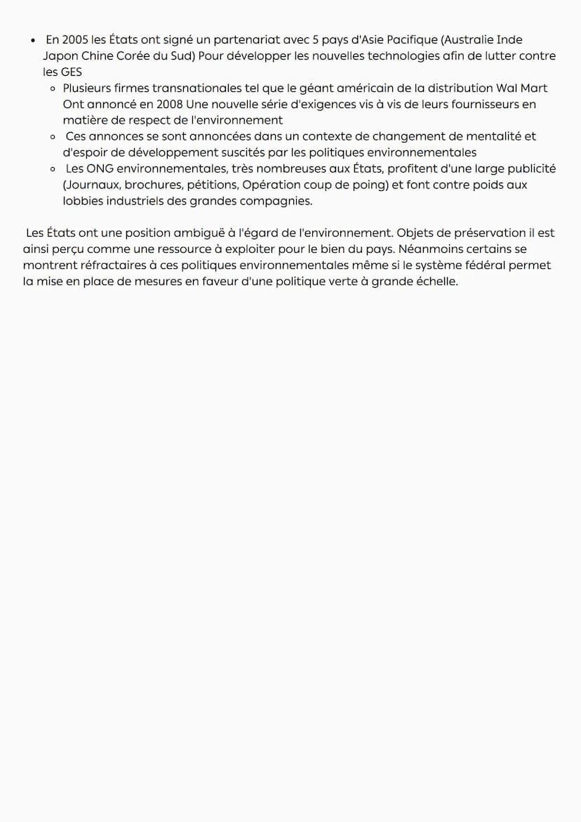 L'environnement
Introduction
C'est dans un contexte d'inquiétude face à la dégradation des milieux naturels que les
sciences humaines ont co
