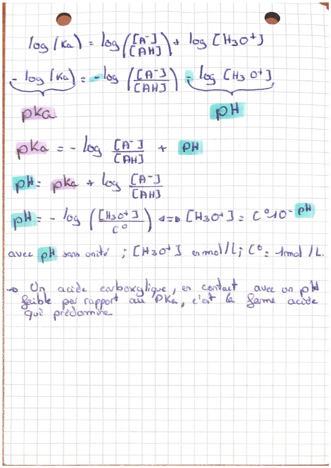 Dosage ande-basiqu

I reaction acido-basique

- Un acide est une expère chimique capable de céder an
moins un protas H+

- Une base est une 