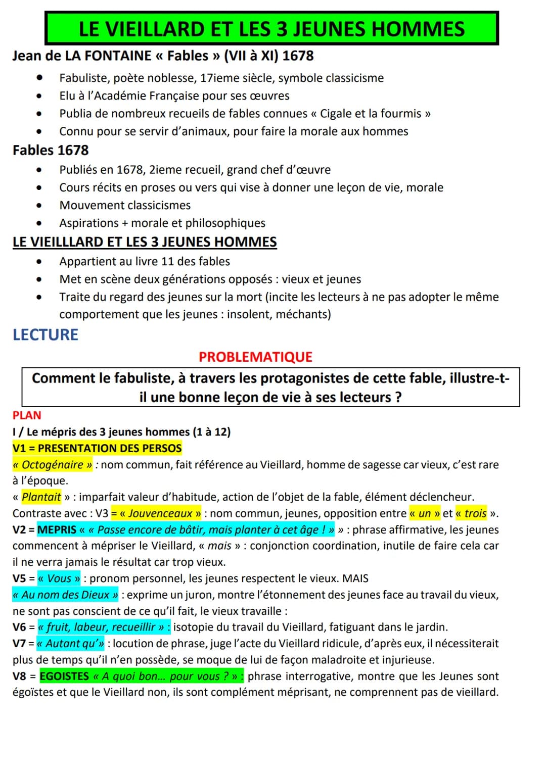 Jean de LA FONTAINE « Fables » (VII à XI) 1678
● Fabuliste, poète noblesse, 17ieme siècle, symbole classicisme
Elu à l'Académie Française po