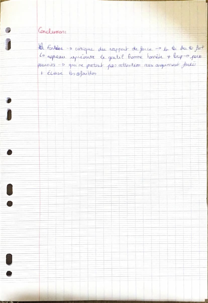 TEXTE 15.
La Fontaine, Fables. Livre I, fable 10. « Le Loup et l'Agneau »>.
I
I'
morale
La rencontre
10
5
I.
dialogue,
la
Confrontat. 15
TY.
