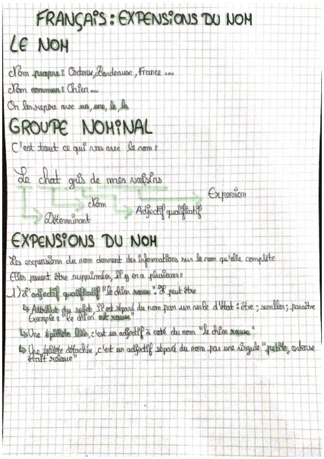 Extension du nom 