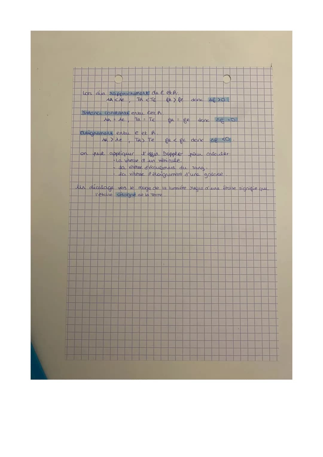 Chapitre 2: son et effet Doppler

I. DOUBLE PÉRIODICITÉ D'UNE ONDE
Elongation (s)
Elongation (m)
distance
on obtient: v = λ/T  avec v en m.s