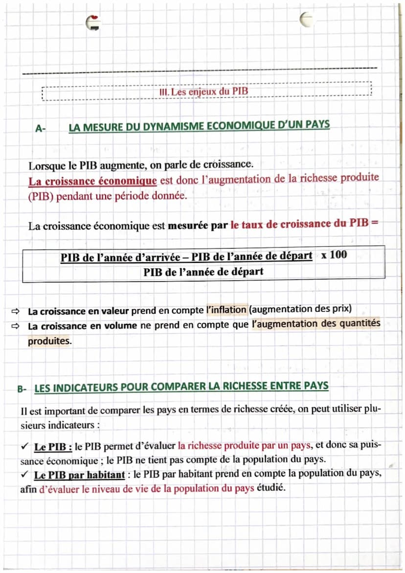 économie
chapitre s
JAL
є
Chapitre 5:
LA MESURE DE LA PRODUCTION ET SES PROLONGEMENTS
Introduction:
La richesse créée peut être mesurée au n