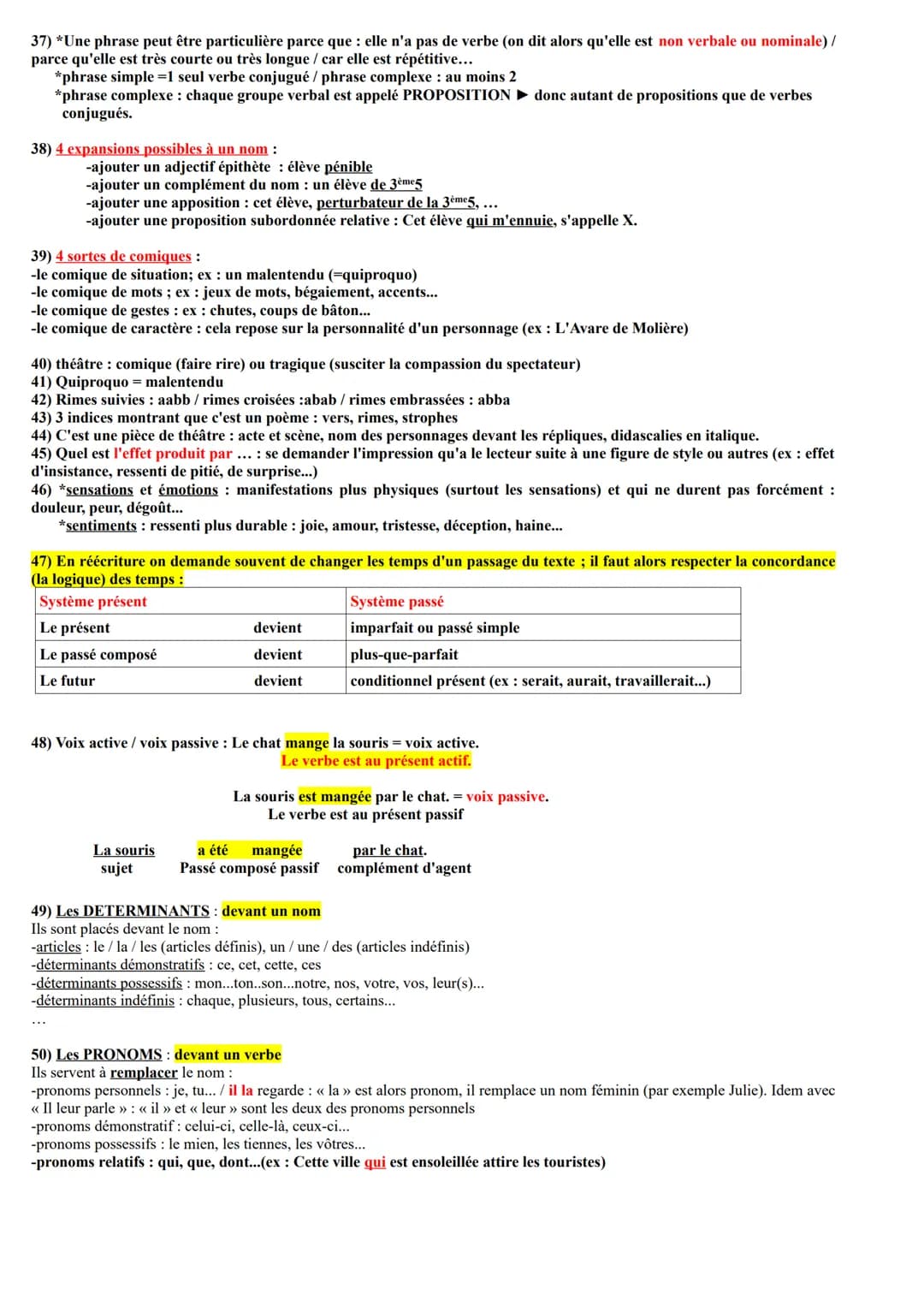 1) Une famille de mots rassemble les mots formés sur le même radical.
Par exemple, voici des mots de la famille du nom « forme » : formation