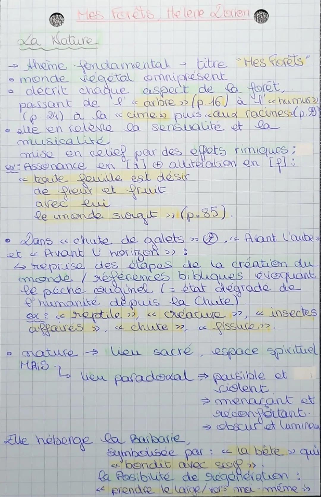 # Mes Farets, Helene erken

Helene Dorion

→ poétesse québécoise

→ née en 1958

→ écrit mes Forêts en 2001

→ et Ras même le bruit d'un fle