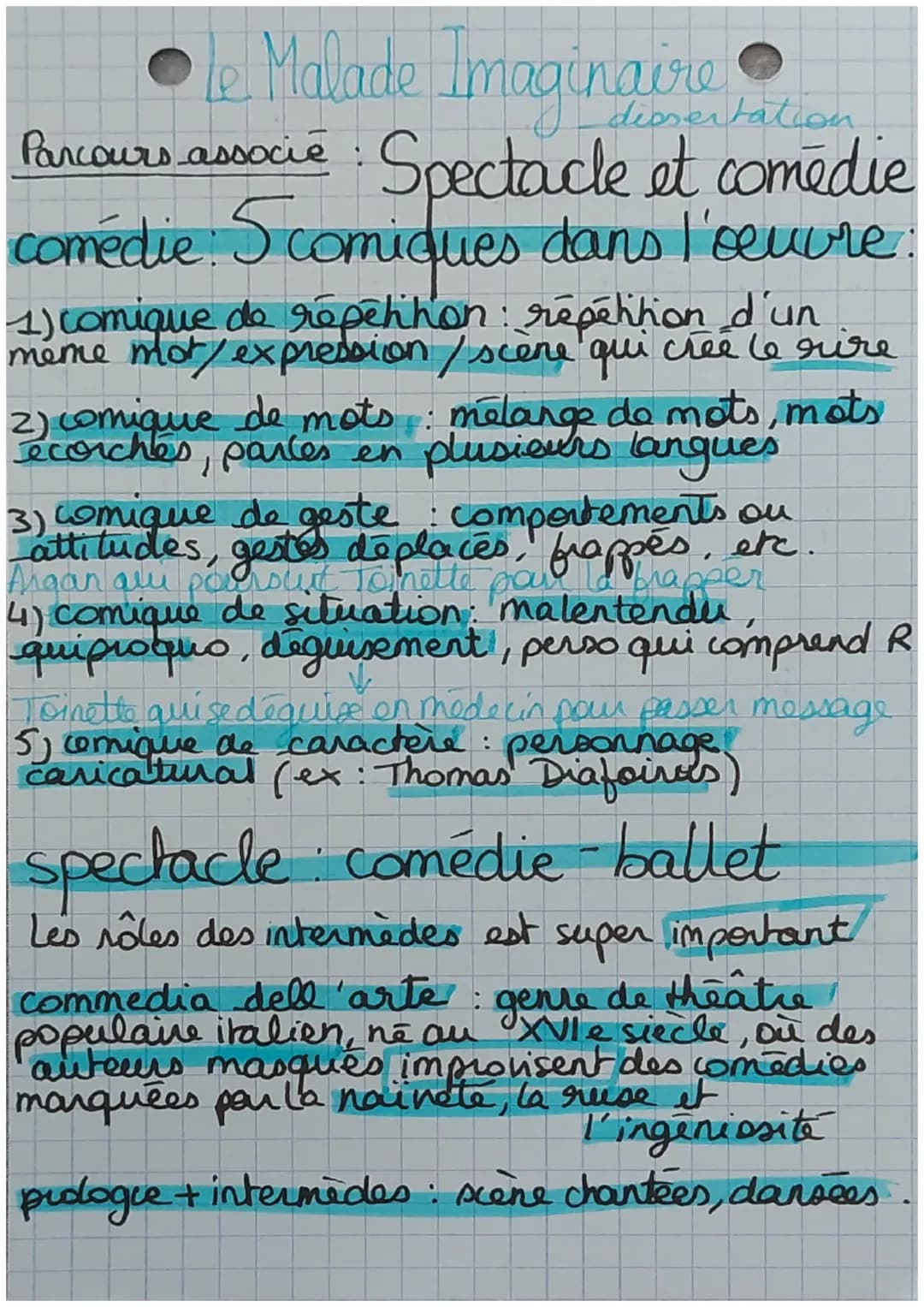 • Le Malade Imagina ne
1673
Amorce: "Ce n'est
pas les médecins qui nous
manquent, c'est la médecine - Montesquieu
Mut litteraire: Classicism