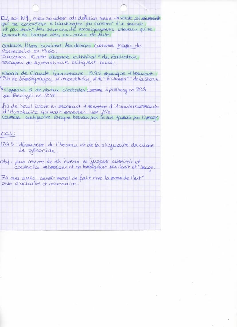 III. Comment la littérature et le cinéma transcrivent-ils le
?
génocide
a la littérature.
Litterature concentrationnaire essent" autobiograp