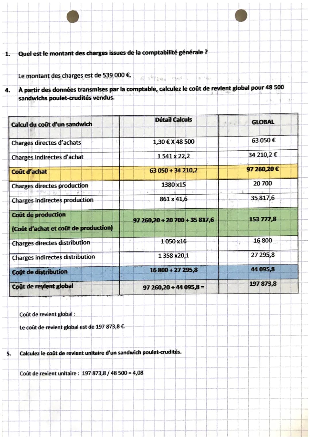 gestion!
chapitre 16
1.
6.
1.
A.
Le prix, le coût, les charges et la marge d'un produit
Le prix de vente
Le prix de vente est le prix propos