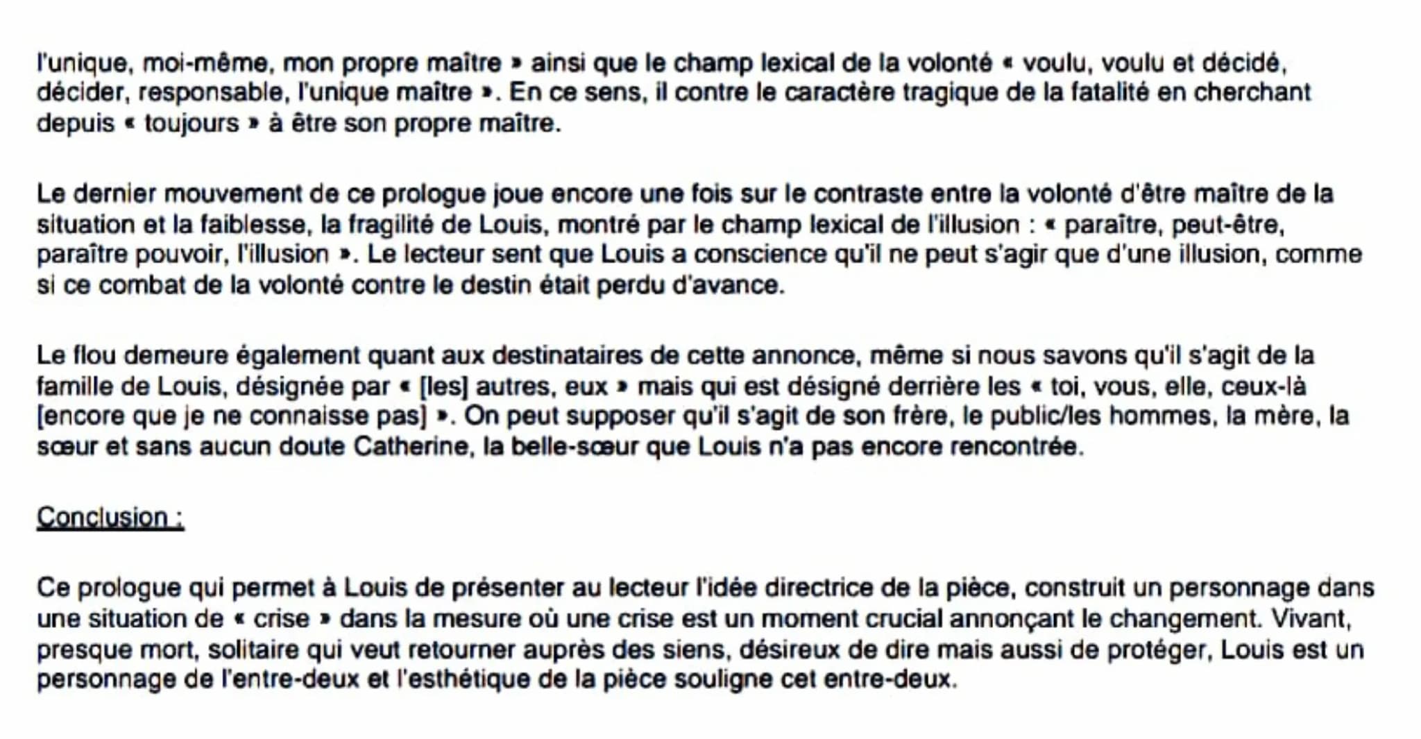 Introduction :
Analyse linéaire : proloque
Jean-Luc Lagarce est un écrivain et un metteur en scène né en 1957 et mort prématurément du SIDA 