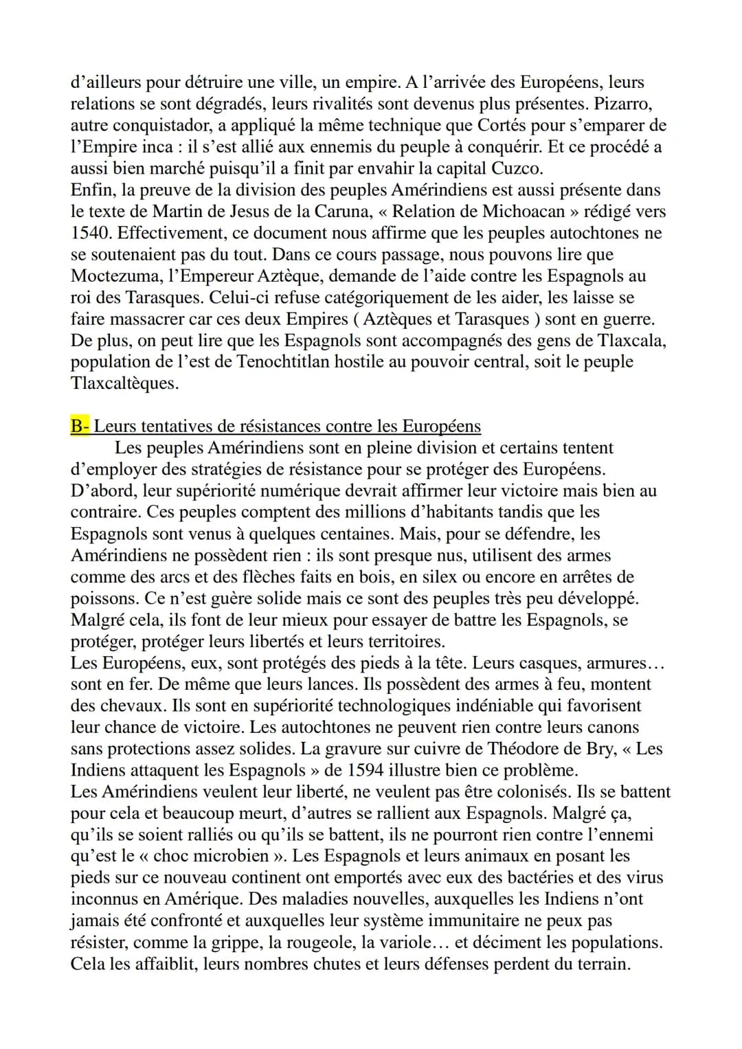 Introduction :
A partir du XVème siècle, les européens, en particulier les Espagnols et
les Portugais, se lancent dans de grandes exploratio