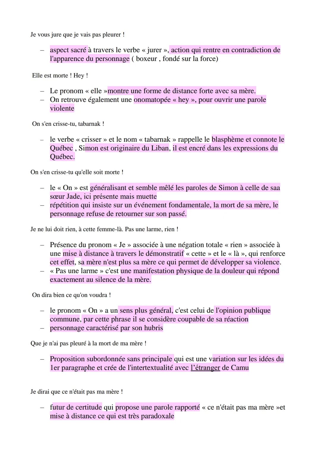 Analyse linéaire
Incendies, Wajdi Mouawad
Introduction
•
•
•
•
Incendies est une pièce de théâtre de Wajdi Mouawad paru en 2003,
c'est la 2n