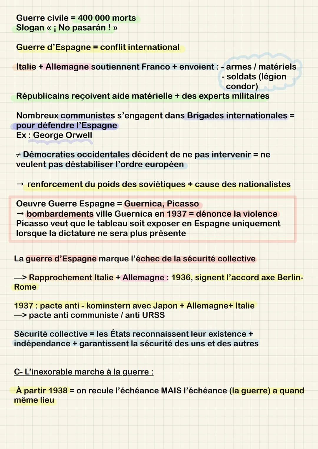 Chapitre 2 Les régimes totalitaires
1ère Guerre mondiale + crise de 1929 = favorisent nouveaux régimes
politiques :
Intro
:
- fascisme en It