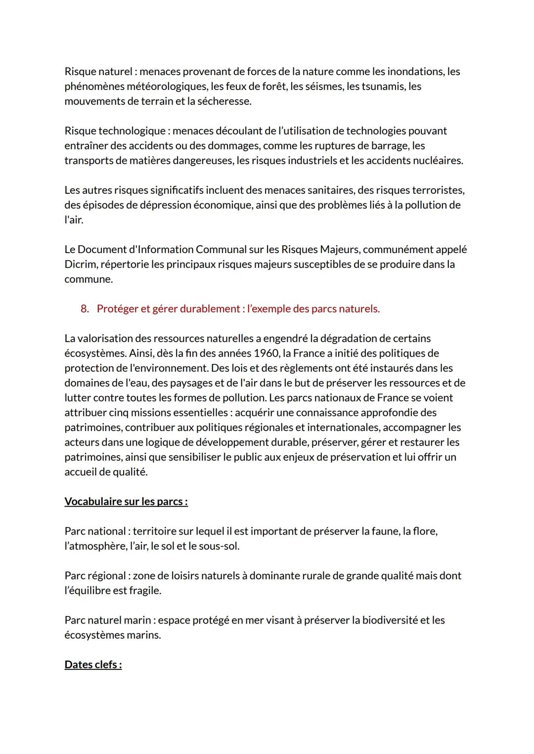 Sociétés et environnements : des équilibres fragiles.
Définitions:
Aléa: événement violent d'origine naturelle ou humaine, présentant une pr