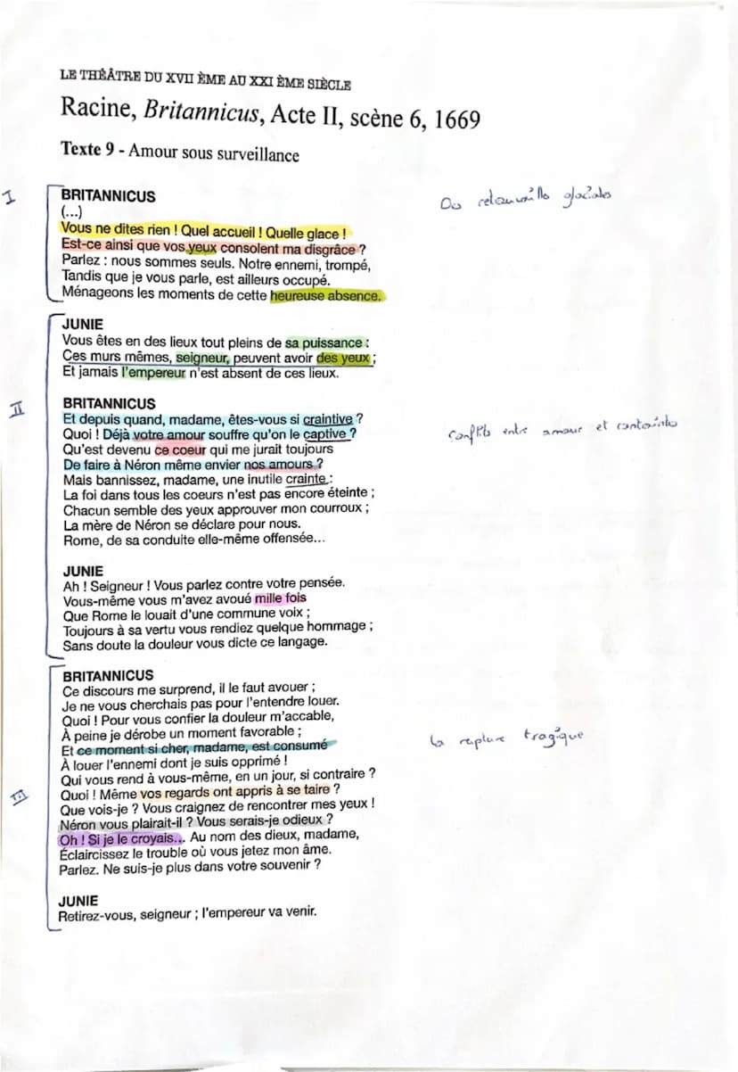 --- OCR Start ---
R
Intradution:
Amour ses surveillance ~
Jeon Roine, dromaturge fronço's du xulle siècle, est l'une des
majeurs du classici