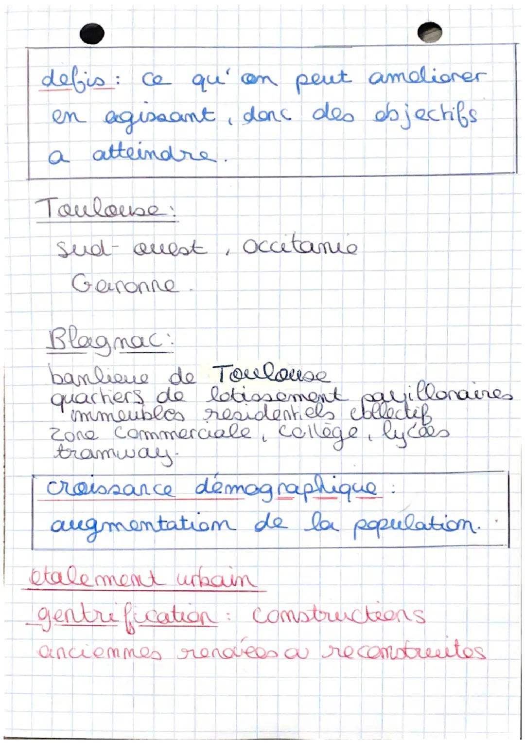 métropole: ville qui exerce son
influence sur un territoire plus au
moins vaste (: la region, le pays,
le monde )

attractive: qui attire le