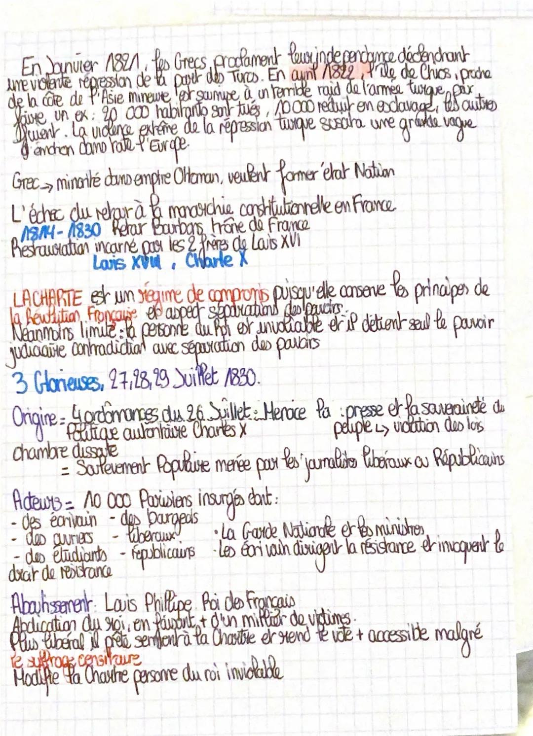 En Janvier 1821, les Grecs, proclament leur independance déclenchant
ume villante regression de la proper des Torcs. En aynt 1822, l'ile de 