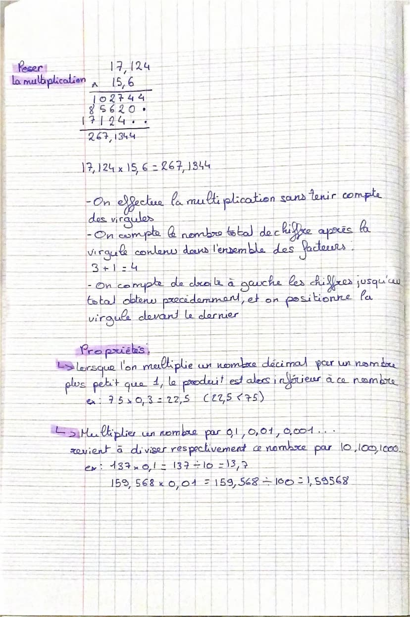 Les nombres décimaux
Addition des nombres décimauxi
le résultat d'une addition s'appelle
une somme
Les nombres
que
I'on additionne s'appelle