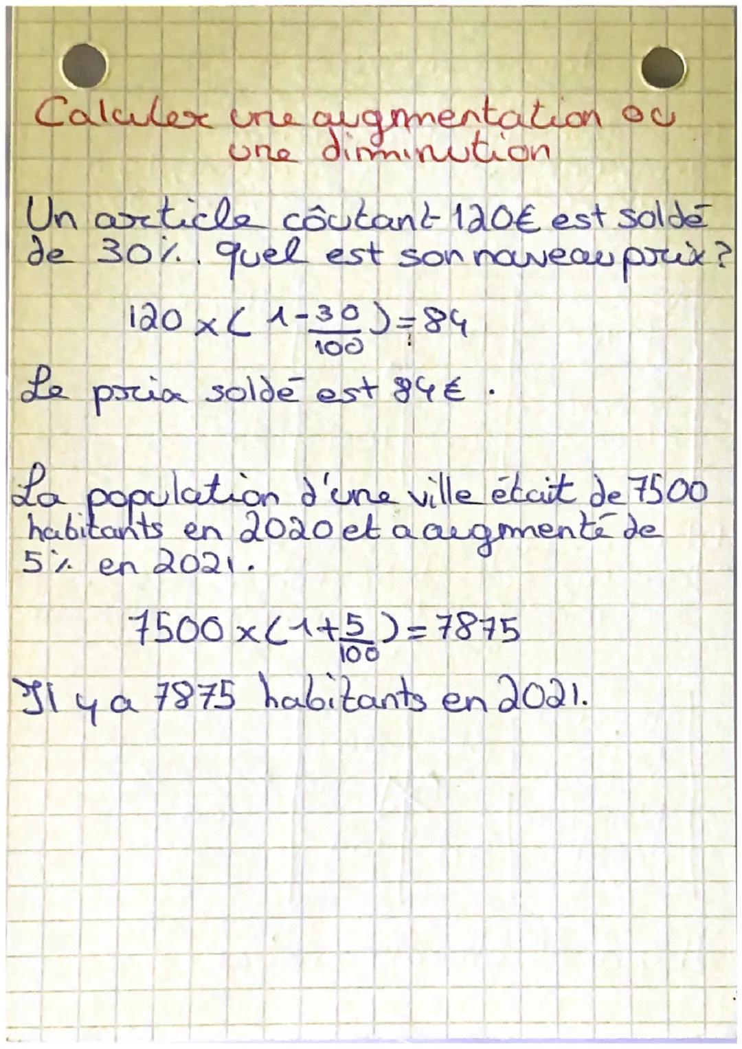 Pourcentages

Calculer un
in powrcentage
"Dans une classe de 25 élèves, ily a
Le pourcentage de
15 Pilles. Cakeler le
Pilles

|         |   
