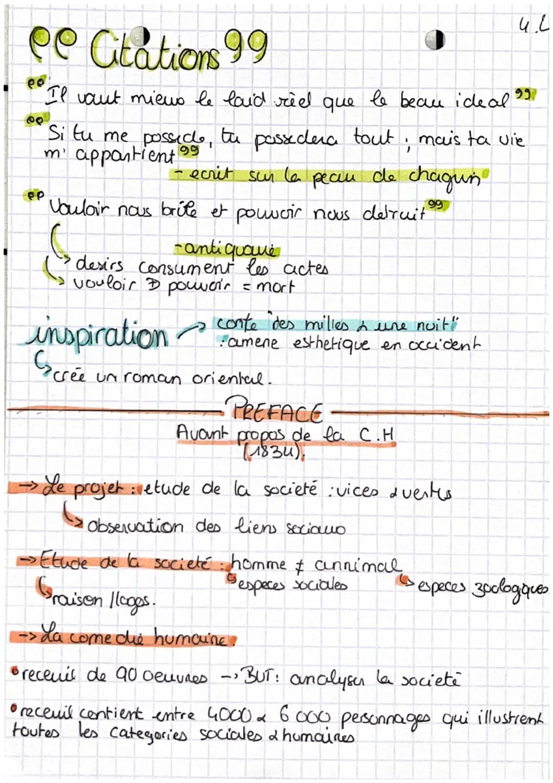 Les romans de
l'energie Creation & Destruction
& Horort de Balzac
-romancier du 19es.
-auteur de la comedie humaine
-romantique & realiste
-