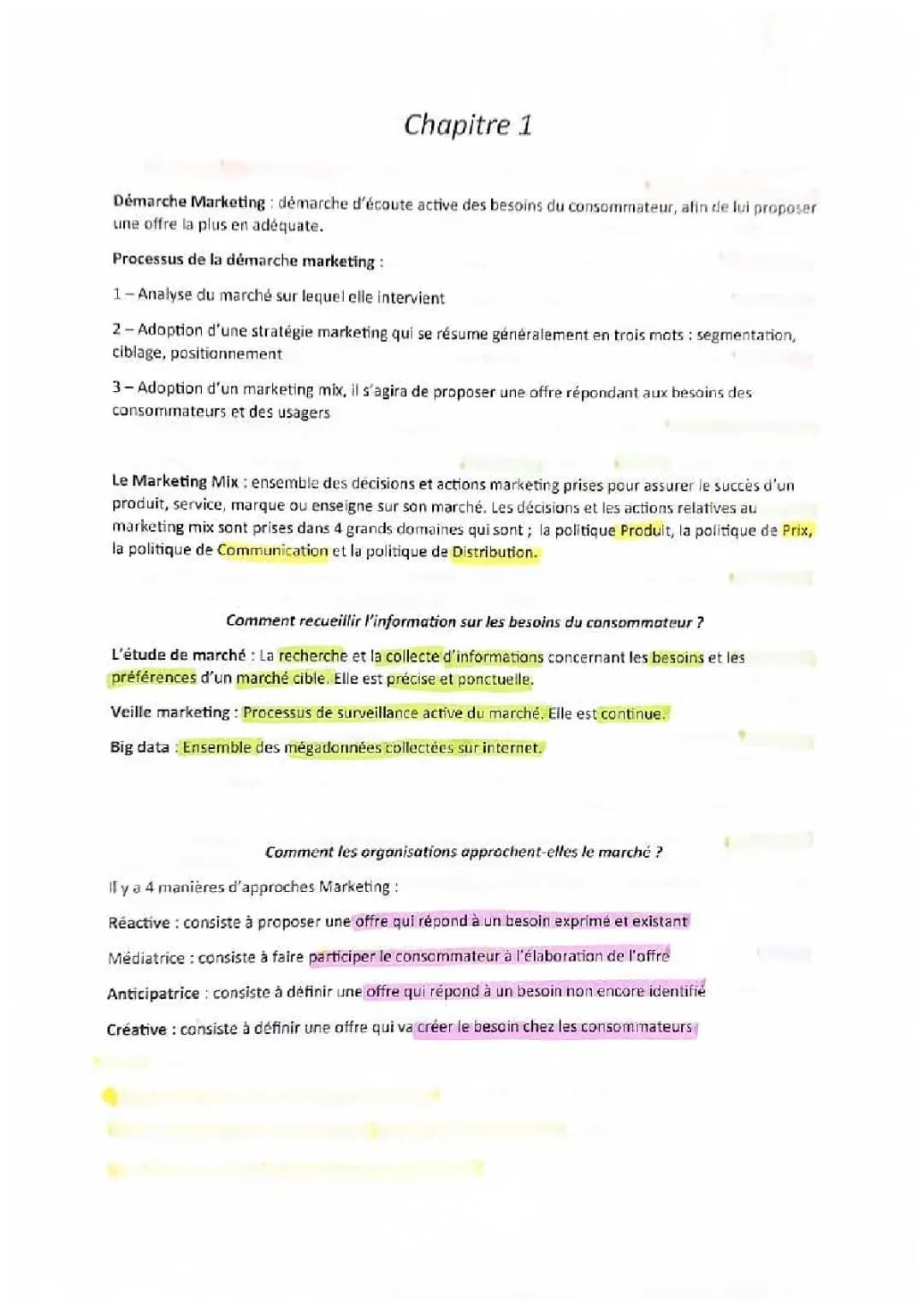 Management - Chapitre 1