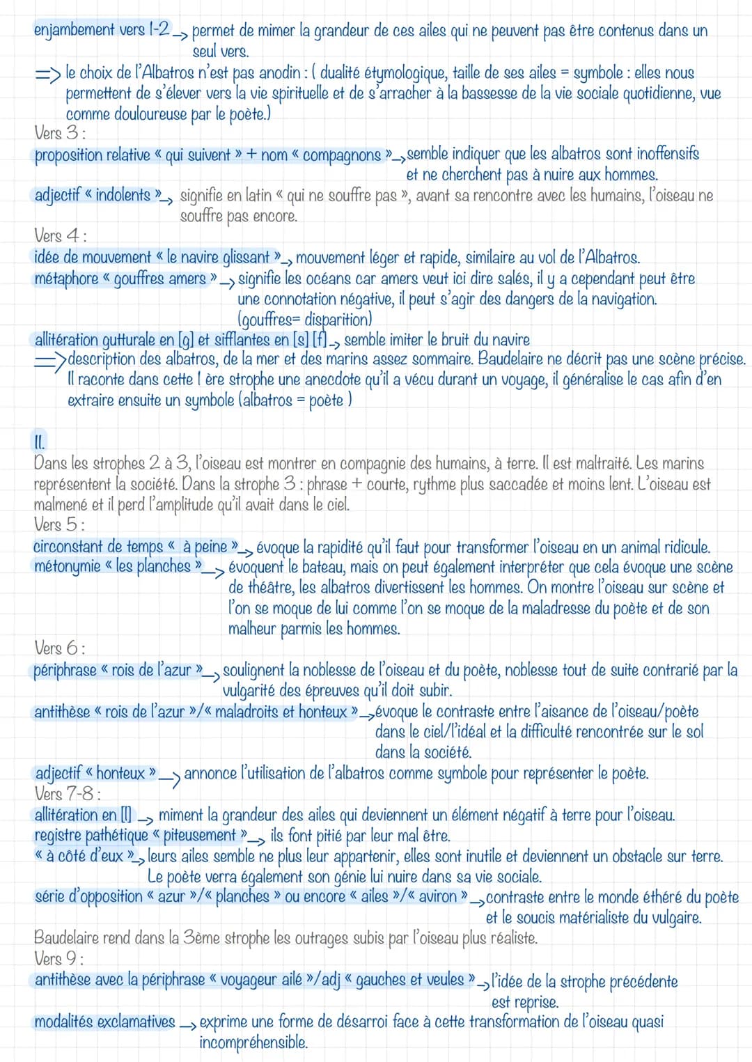 L'Albatros : Charles Baudelaire
Introduction:
↓ ↓ ↓ ↓ ↓ ↓ ↓ ↓
FRANÇAIS
C'est lors d'un voyage en bateau à l'île de la réunion en 1841 que Ba
