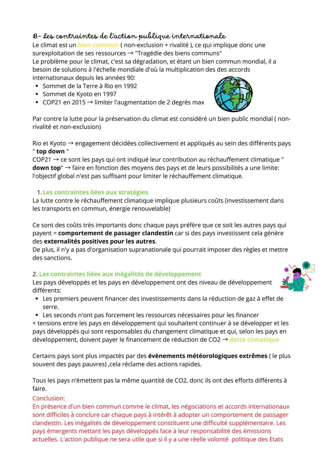 Chapitre 5: Quelle action publique pour l'environnement? TAKE
ACTION
Amorce:
Les méga feux en Australie sont en partie liés aux activités hu