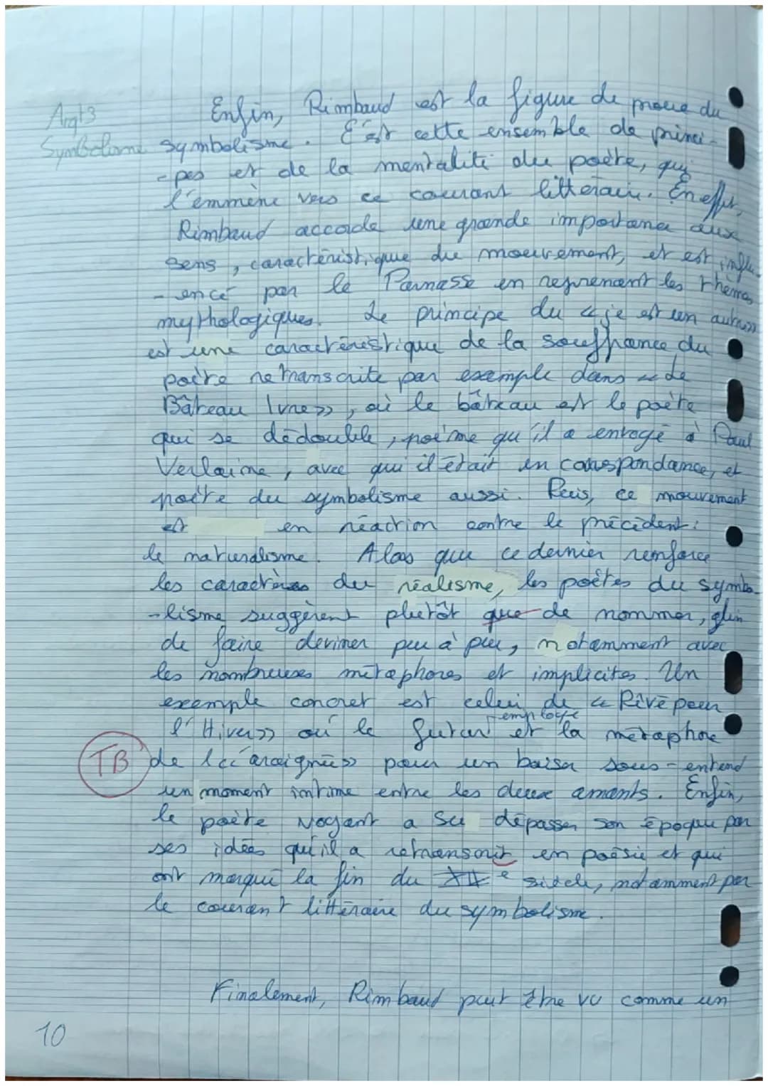 175/2018/20
De la reflexion. Des connaissances
Dissertation
Rimbaud
•La phimhique at juste, mas non justifie - andling/reformidley
la citati