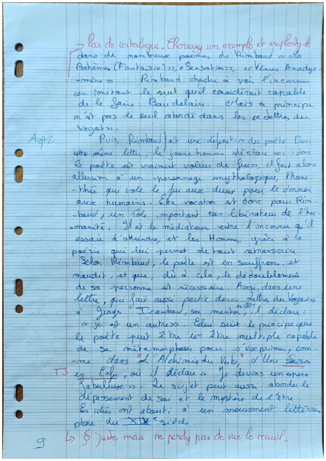 175/2018/20
De la reflexion. Des connaissances
Dissertation
Rimbaud
•La phimhique at juste, mas non justifie - andling/reformidley
la citati
