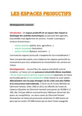 Know Les espaces productifs - développement construit thumbnail