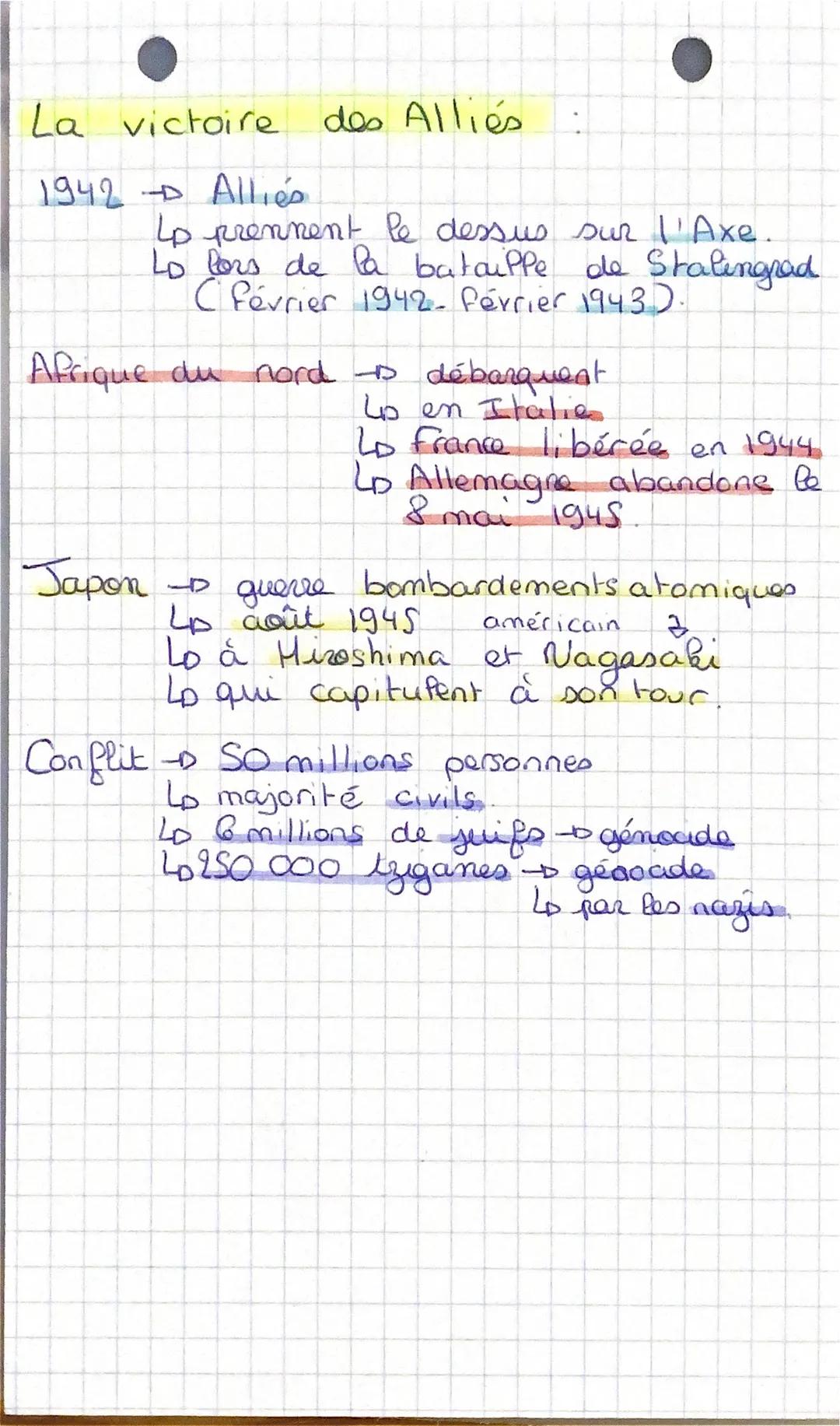 - • Seconde
- Orieree Mondiale
- 39-45
- C'est une guerre d'anéantissement
- guerre d'anéantissement: querre dans
- laquelle chaque belliger
