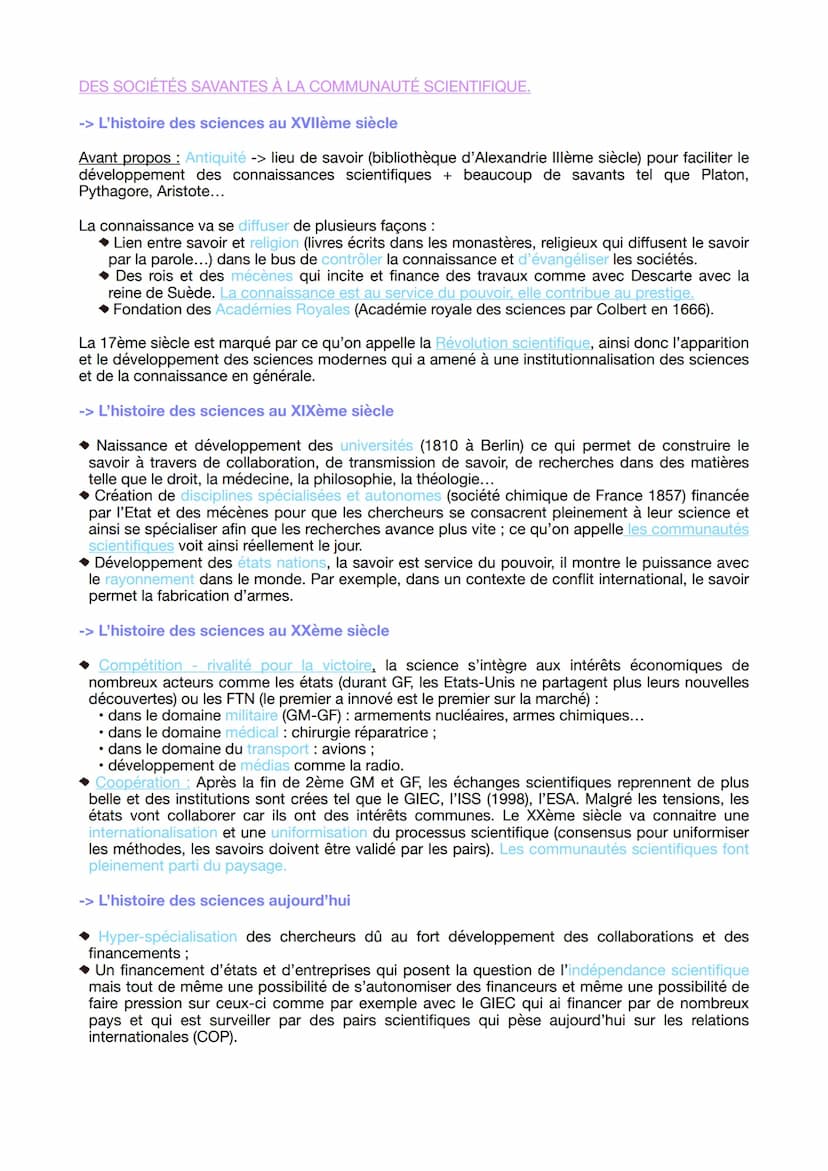 L'enjeu de la connaissance.
La connaissance processus actif qui vise à se faire une représentation du monde et à l'expliquer.
Le produit de 