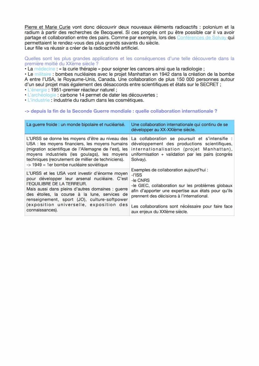 L'enjeu de la connaissance.
La connaissance processus actif qui vise à se faire une représentation du monde et à l'expliquer.
Le produit de 