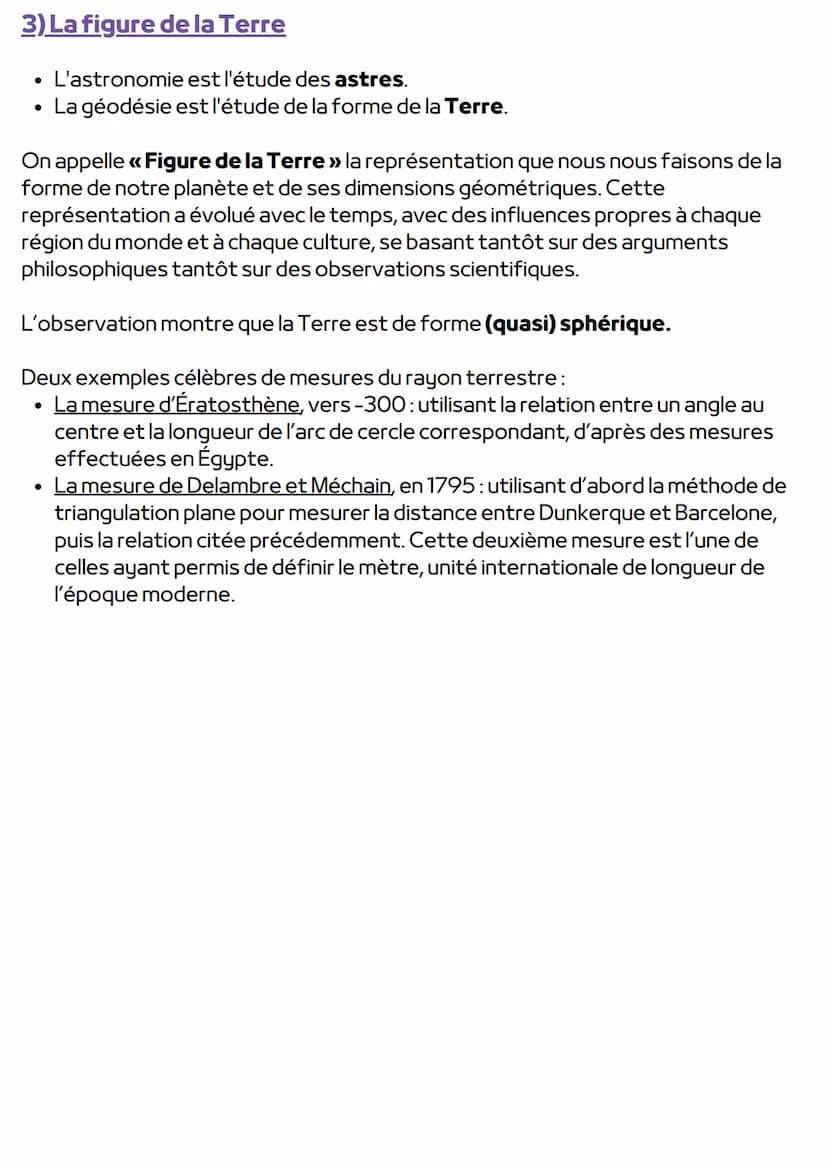 PHYSIQUE-CHIMIE
SÉQUENCE 1: La Terre, un astre singulier
CHAPITRE 1: La forme de la Terre
●
DÉFINITIONS DU CHAPITRE:
• Méridien: demi-grand 