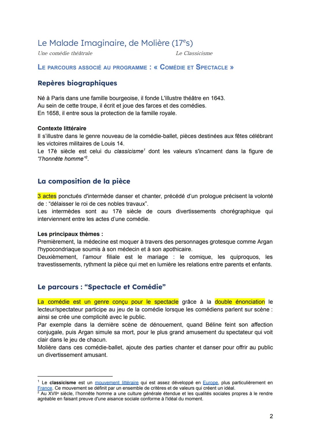Sommaire
Cours de Français
BAC FRANCAIS
Avec Mme GRONDIN
COURS MAGISTRAUX..
POUR BAC......
Les Genres......
Réussir l'oral de Français..
1
1