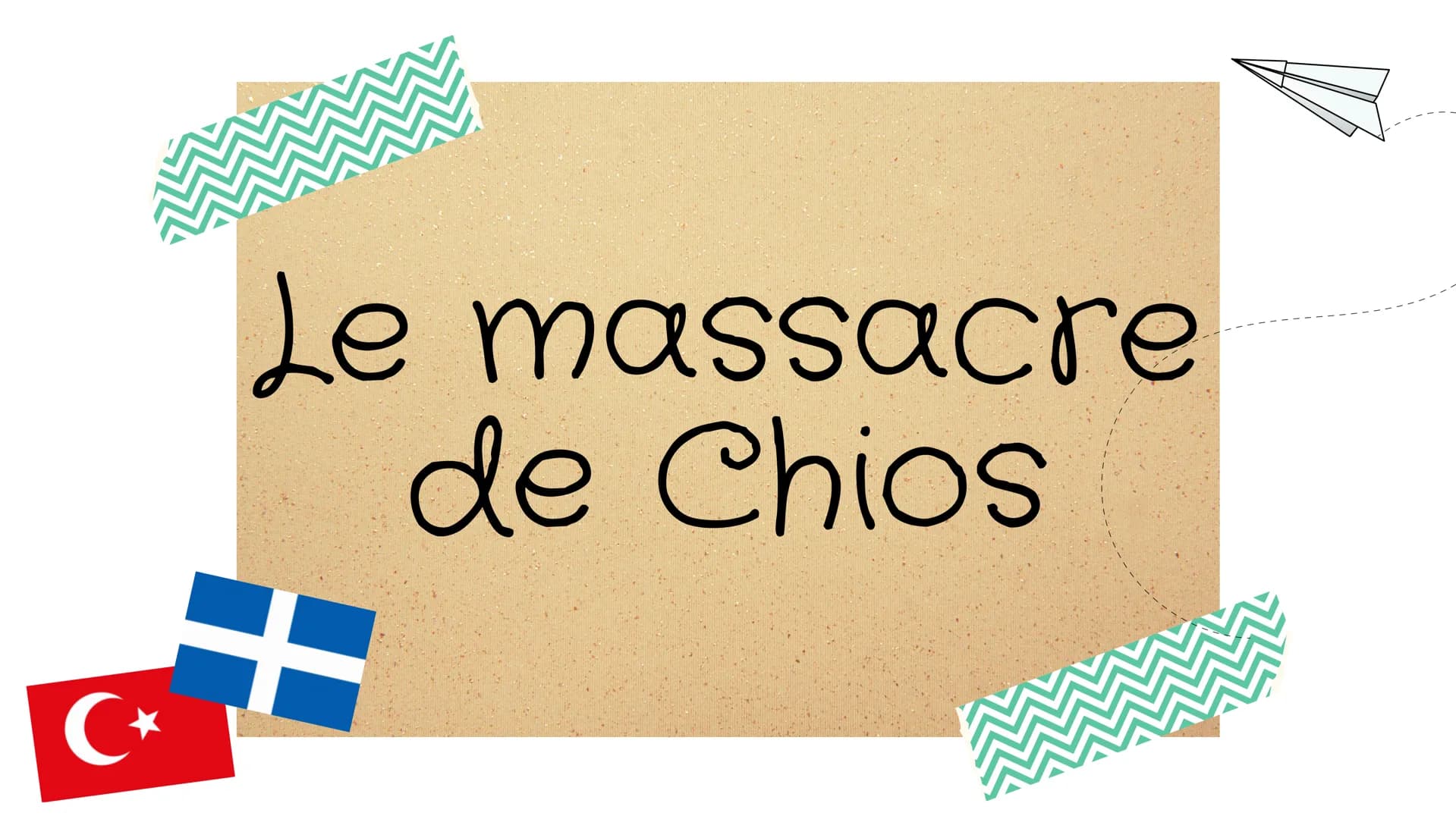 C+
Le massacre
de Chios Sommaire
· Les causes du massacre
Comment les Trucs ont procédés lors du
Quelles sont les répercutions en Europe
Con