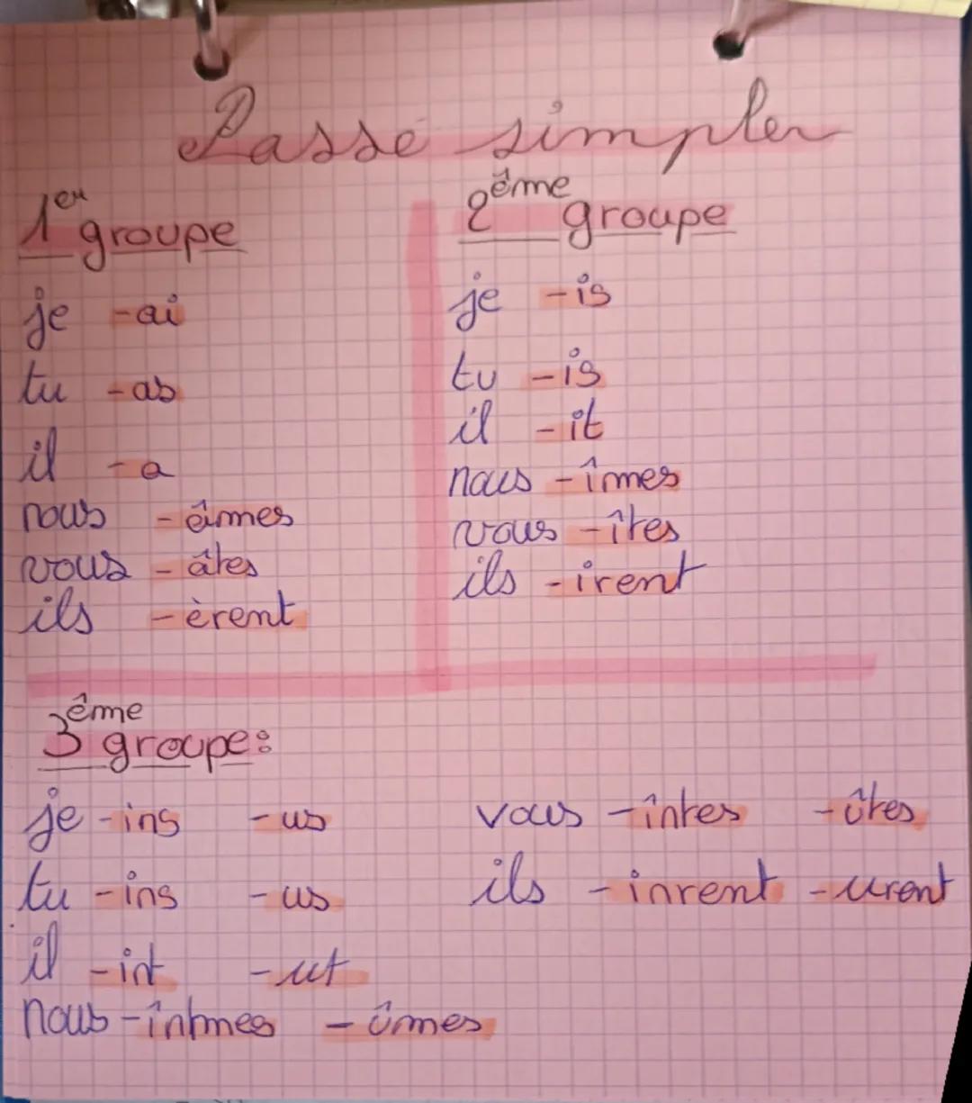 Passe simple