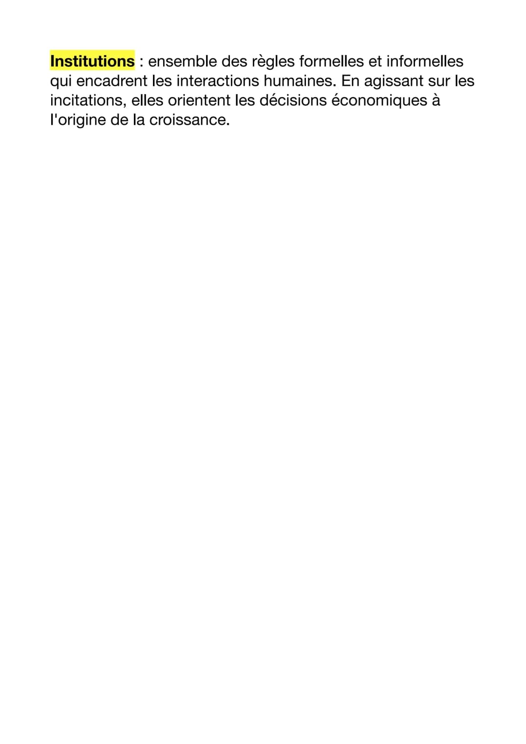 QUELS SONT LES SOURCES ET LES DÉFIS DE LA
CROISSANCE ÉCONOMIQUE ?
1. Qu'est-ce que la croissance économique
et quelles sont ses sources?
A. 