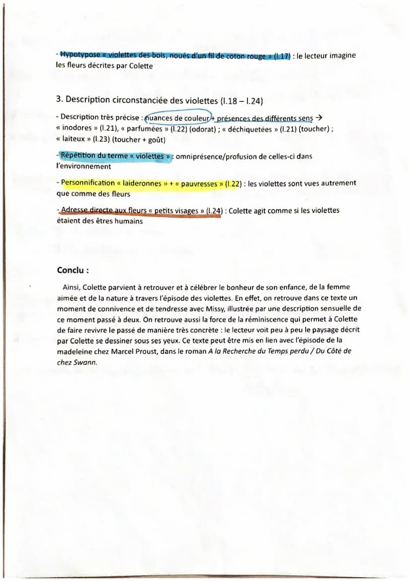 TEXTE 17: Colette, Sido, 1930, Les Vrilles de la Vigne, 1908
Les Vrilles de la Vigne, « Le Dernier Feu >>
Intro :
Colette est une écrivaine 