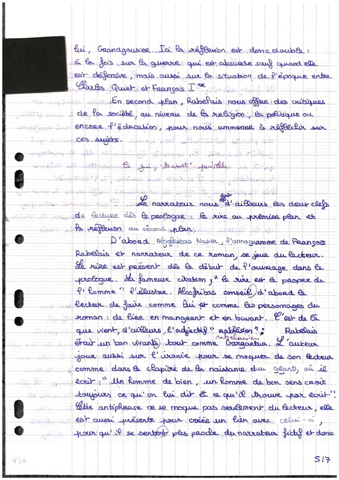 
<p>La préparation pour le Bac Blanc Français est essentielle pour bien réussir l'épreuve de dissertation C (littérature d'idées). Il est im