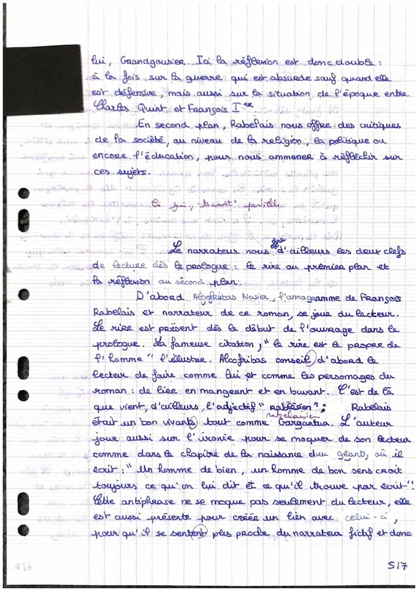 
<p>La préparation pour le Bac Blanc Français est essentielle pour bien réussir l'épreuve de dissertation C (littérature d'idées). Il est im