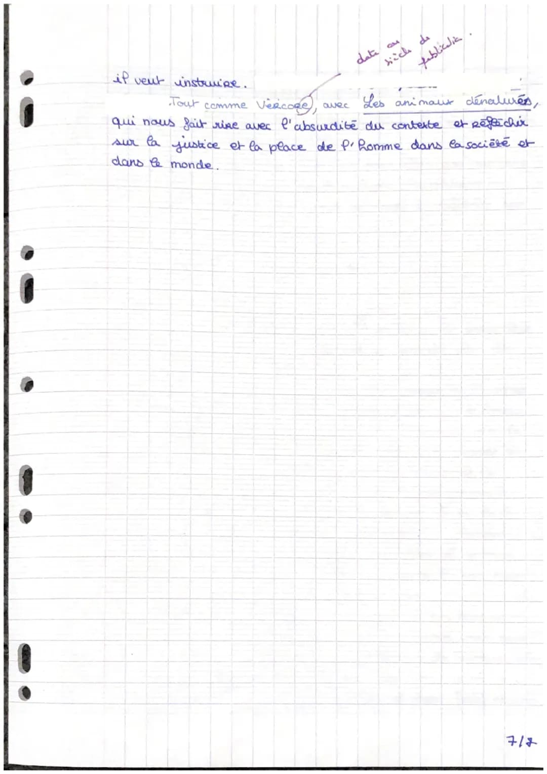 
<p>La préparation pour le Bac Blanc Français est essentielle pour bien réussir l'épreuve de dissertation C (littérature d'idées). Il est im