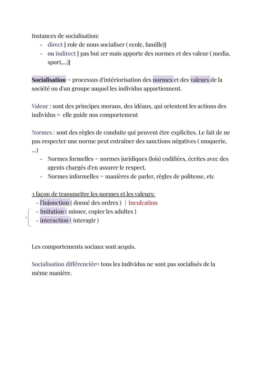 COMMENT DEVENONS NOUS DES ACTEURS SOCIAUX
Mener une enquête en sociologie
Le sociologues -> est objectifs
-> différencie jugement de fait et