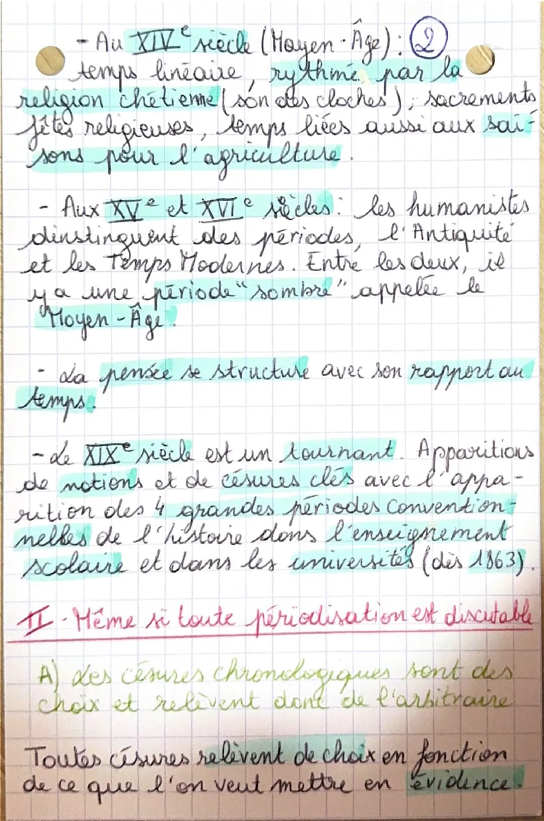 # Accroche

S.1  à la Périodisation en histoire

de temps est la matière première, l'outil principal, le cadre de réflexion des historiens. 