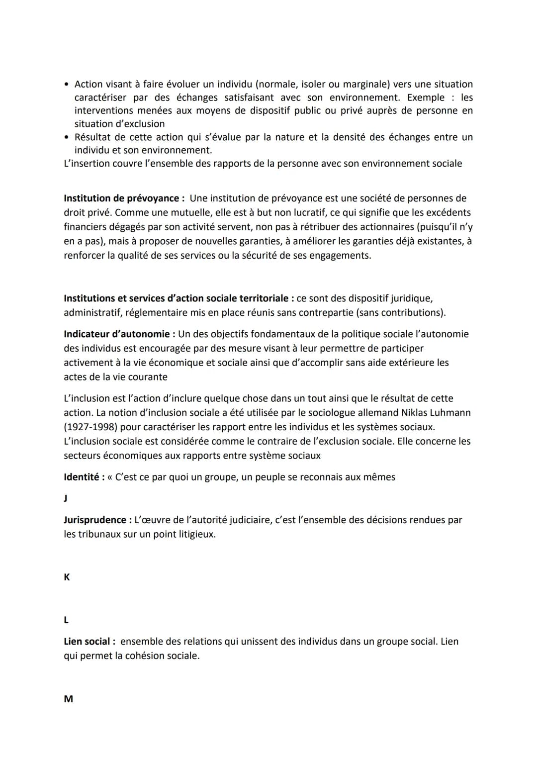 A
Accompagnement social : moyen de l'action sociale qui favorise l'insertion et l'autonomie
des usagers en établissant en relation contractu